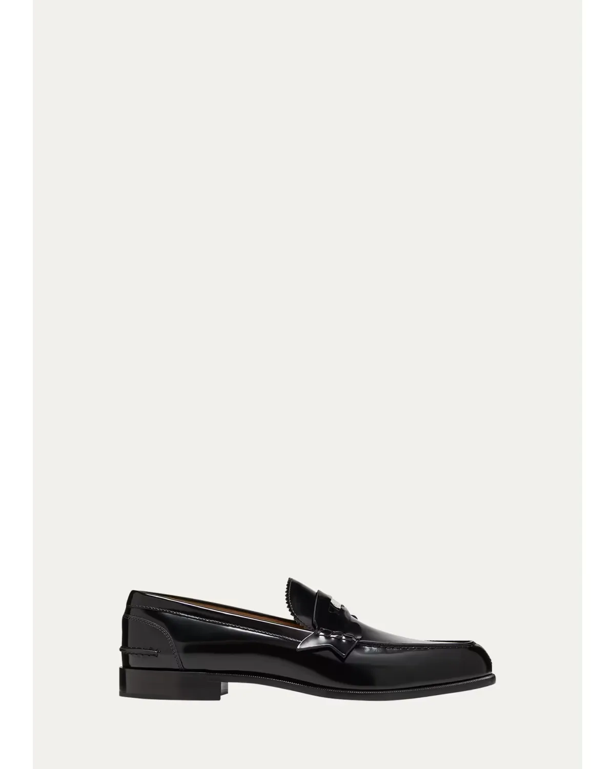 Patent Leather Penny Loafers by Christian Louboutin
