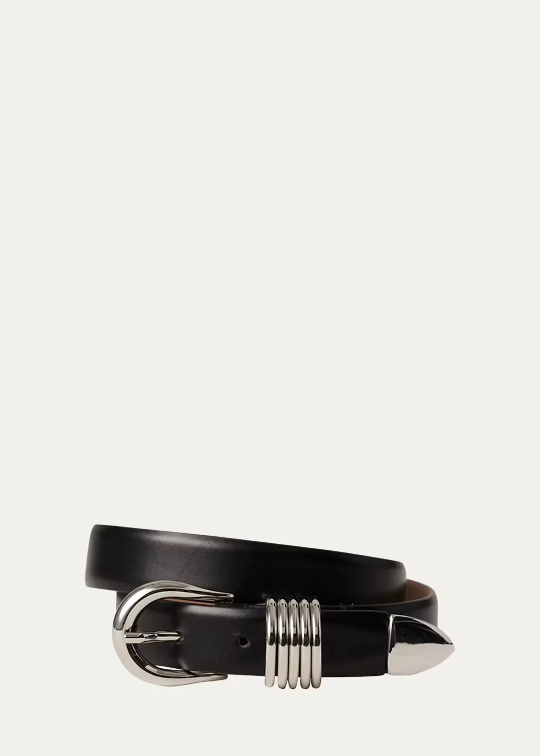 Hollyhock Leather Belt by Dhanche