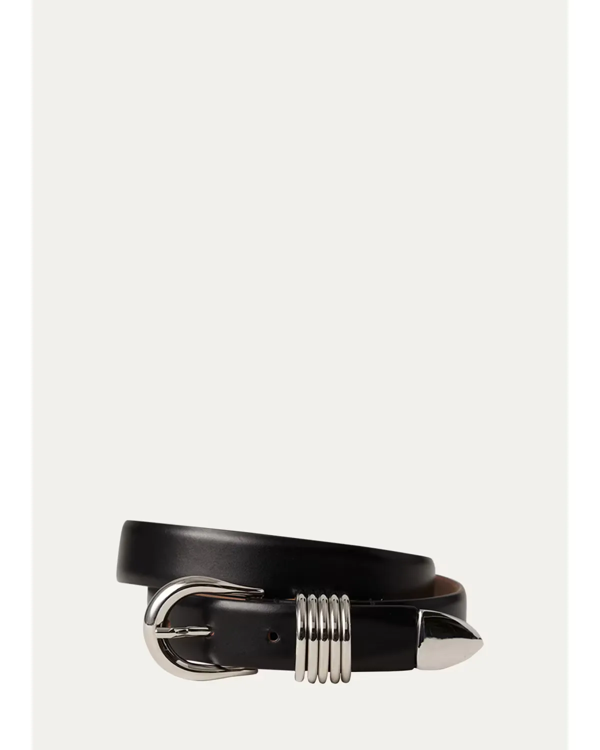 Hollyhock Leather Belt by Dhanche