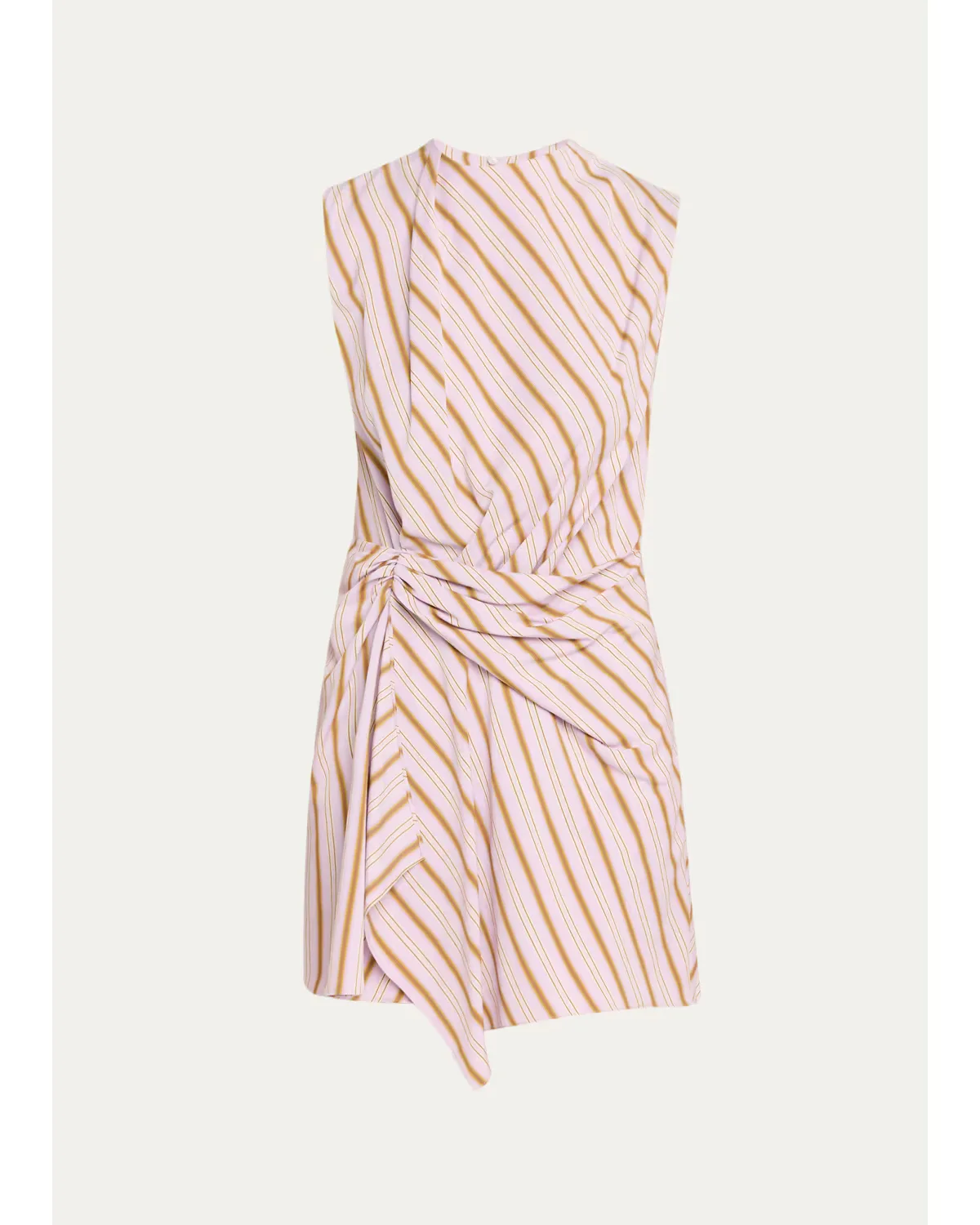 Dion Stripe Draped Mini Dress by A.L.C.