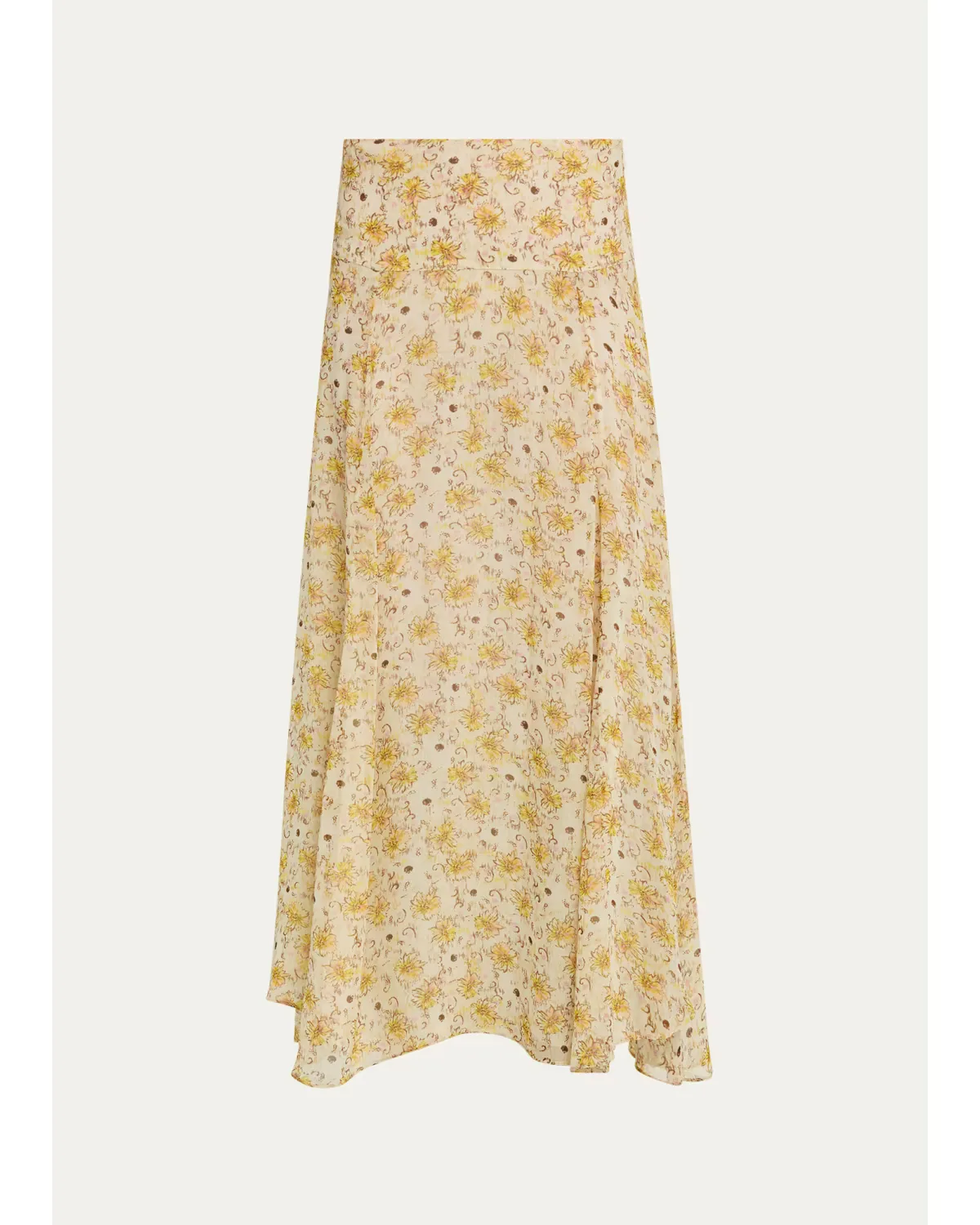 Fran Floral Georgette Maxi Skirt by Étoile Isabel Marant