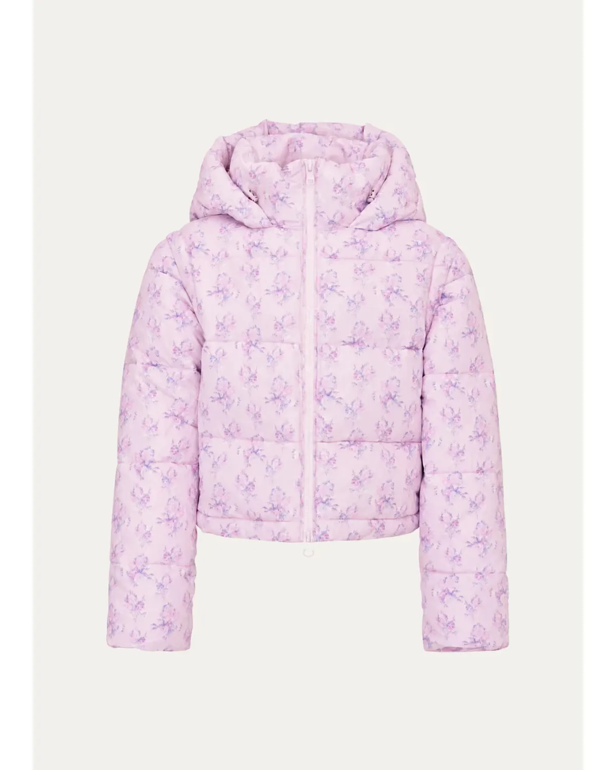 Moore Hooded Puffer Jacket by LoveShackFancy