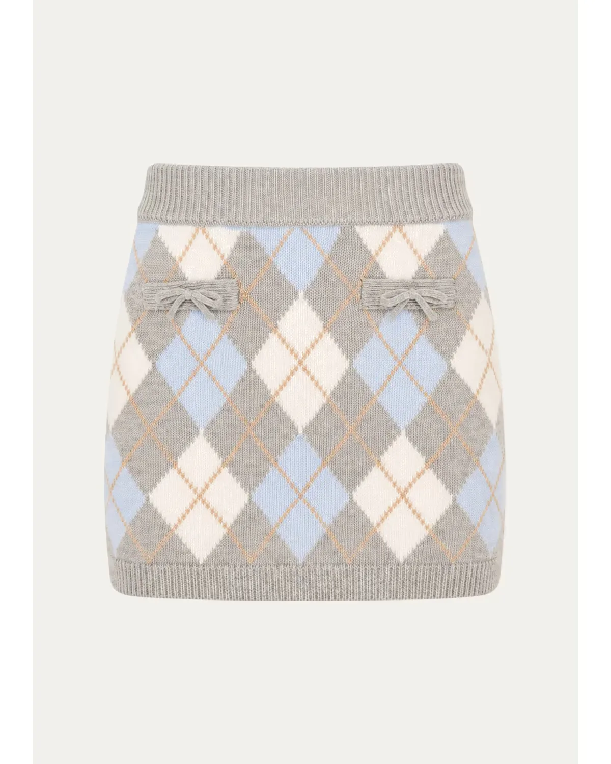 Karie Argyle Mini Skirt by LoveShackFancy