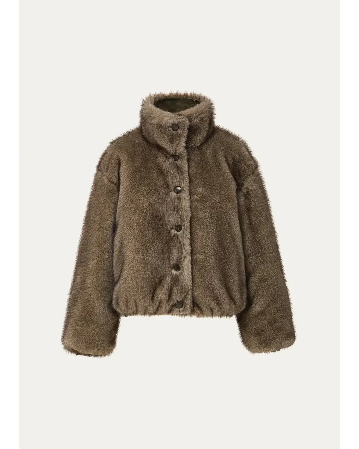 Varell Reversible Faux Fur Bomber Jacket by Veronica Beard