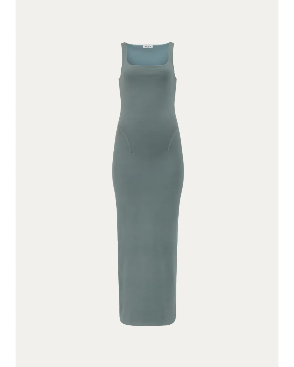 Sleeveless Silk Bodycon Midi Dress by ALAA