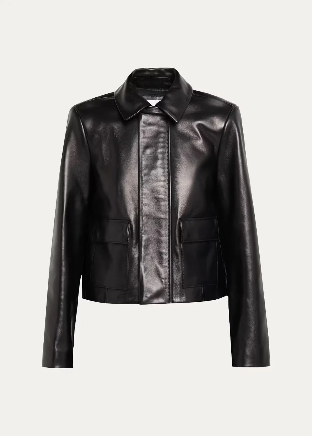 Remi Leather Zip Jacket