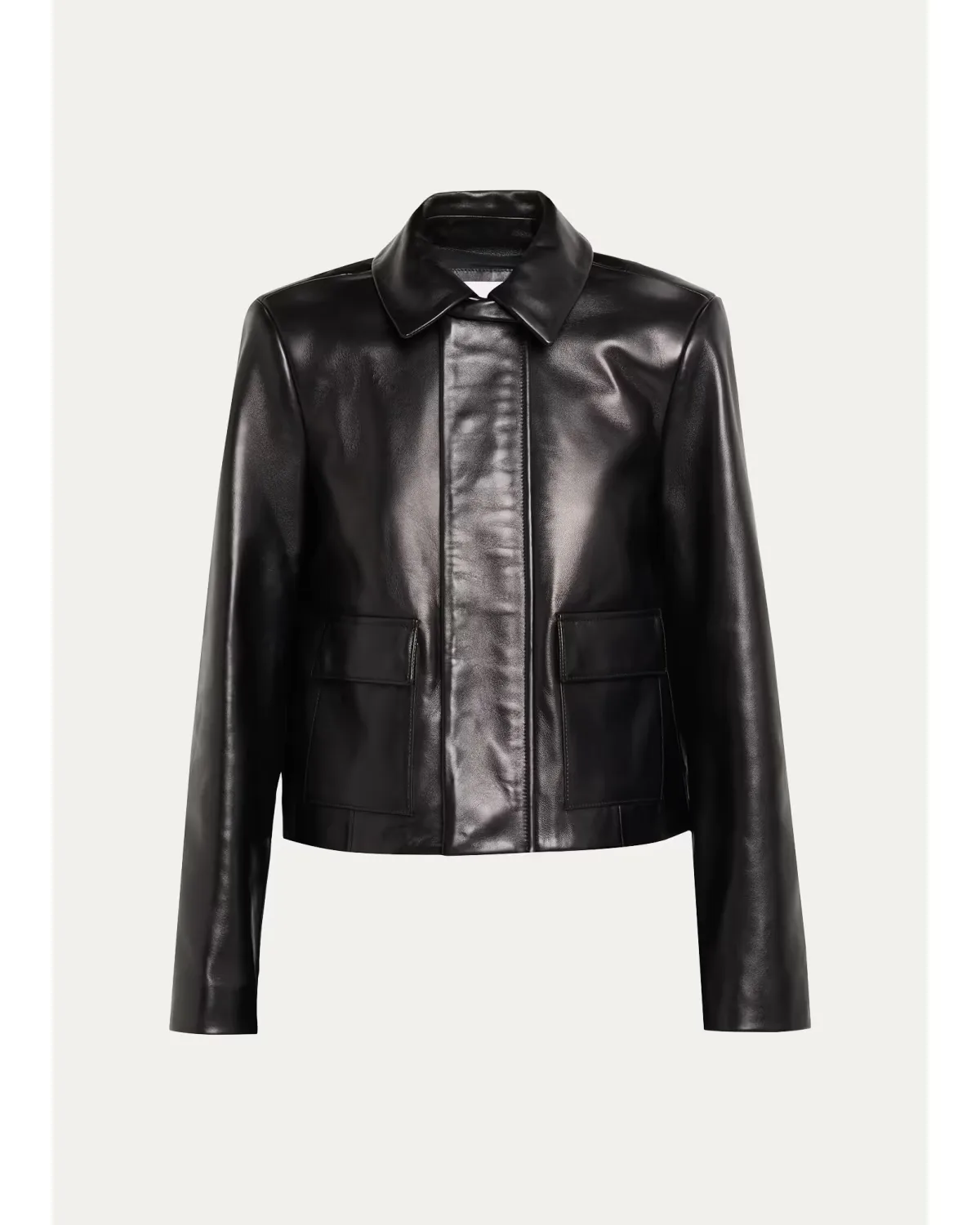 Remi Leather Zip Jacket