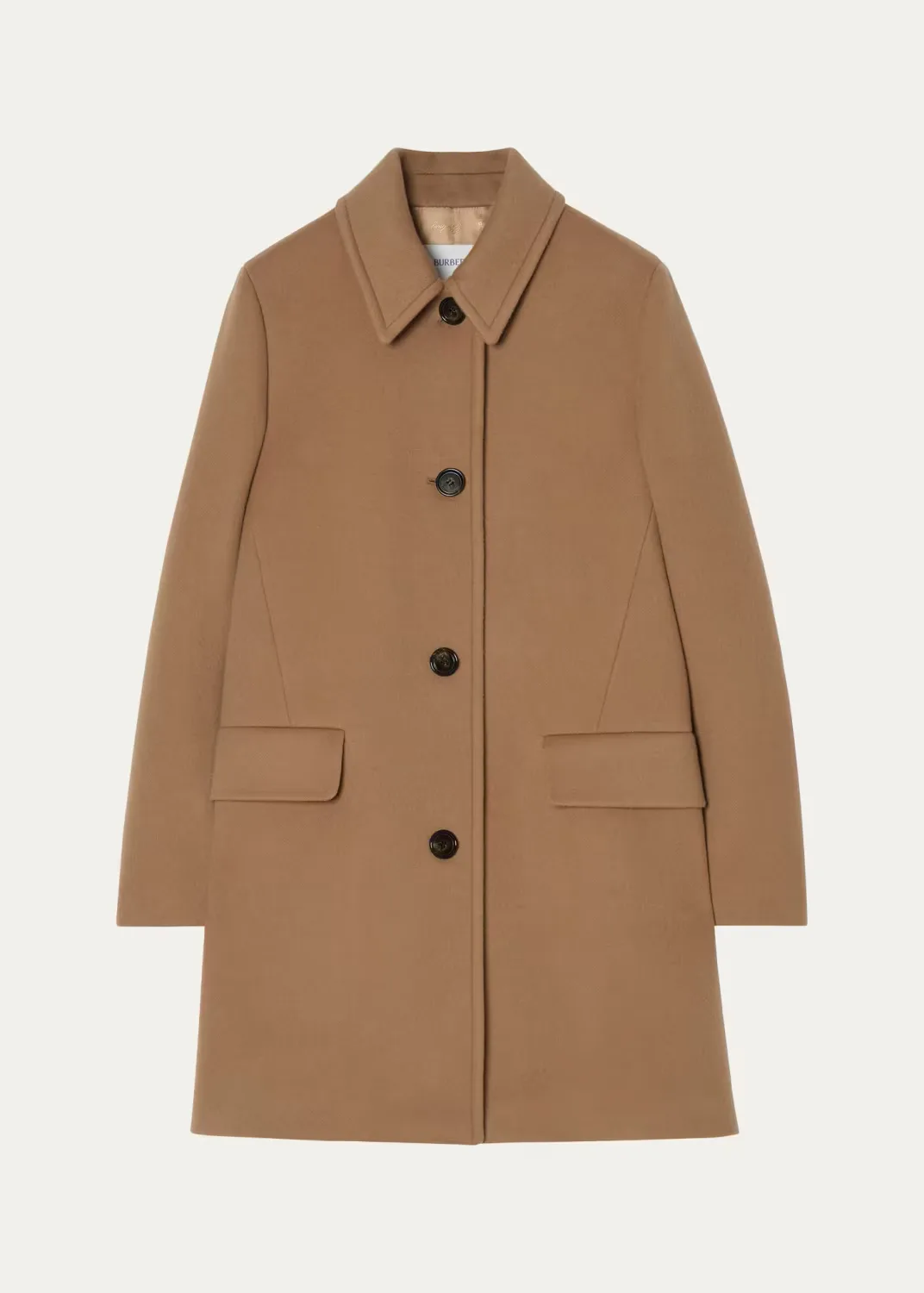 Gosford Wool-Cashmere Single-Breasted Coat