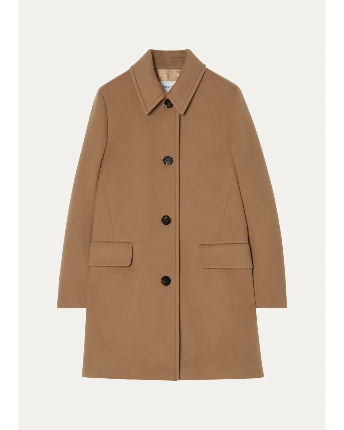 Gosford Wool-Cashmere Single-Breasted Coat by Burberry