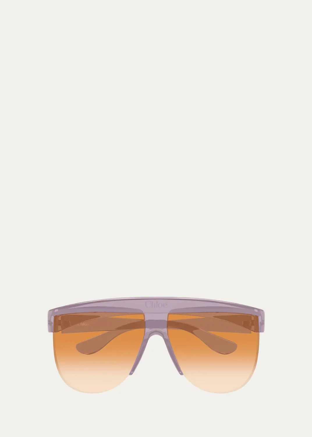 68MM Shield Sunglasses by Chloé