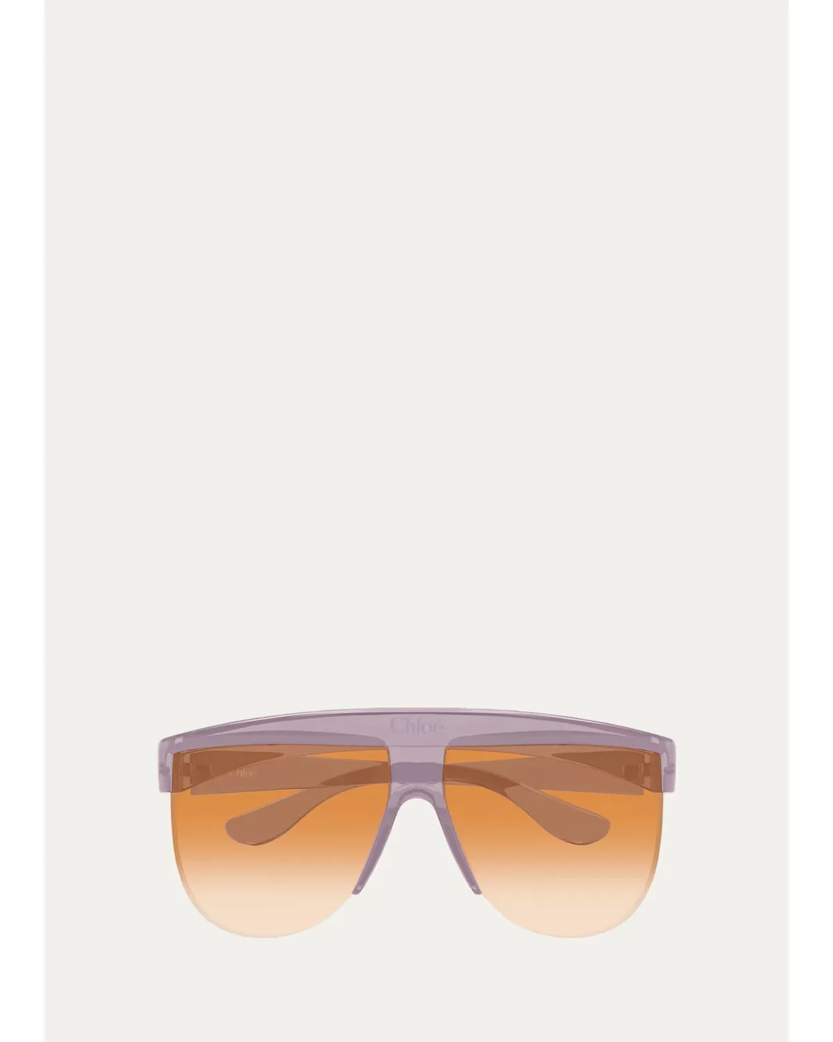68MM Shield Sunglasses by Chloé