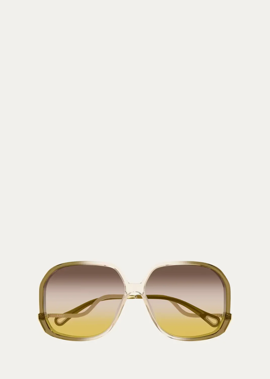 60MM Oval Sunglasses by Chloé