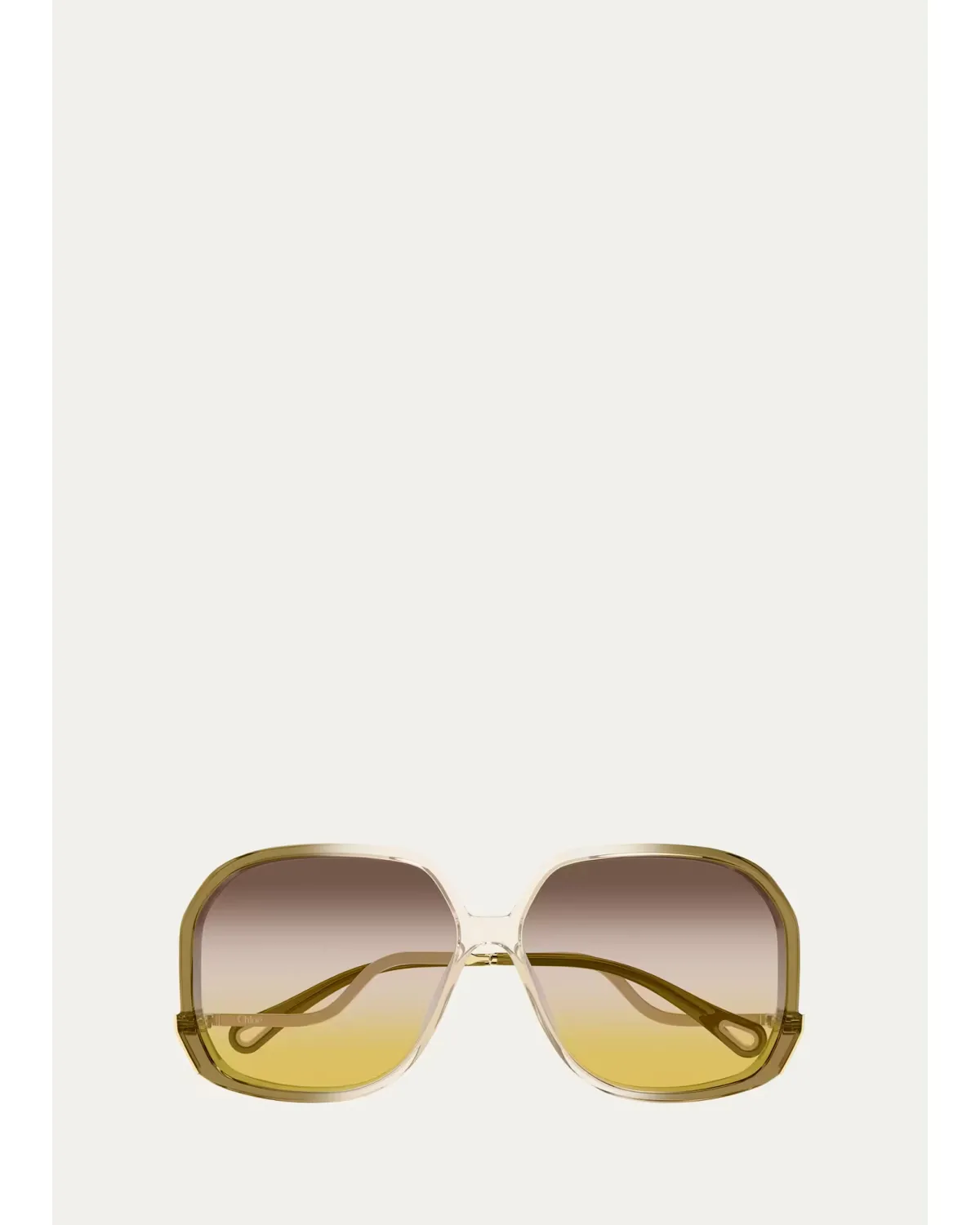 60MM Oval Sunglasses by Chloé