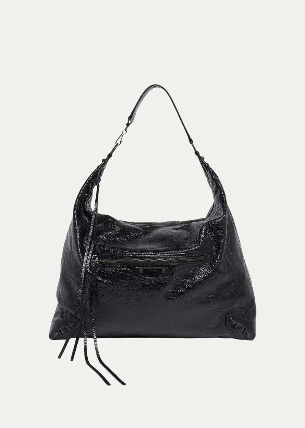 Le City Large Arena Leather Hobo Bag by Balenciaga