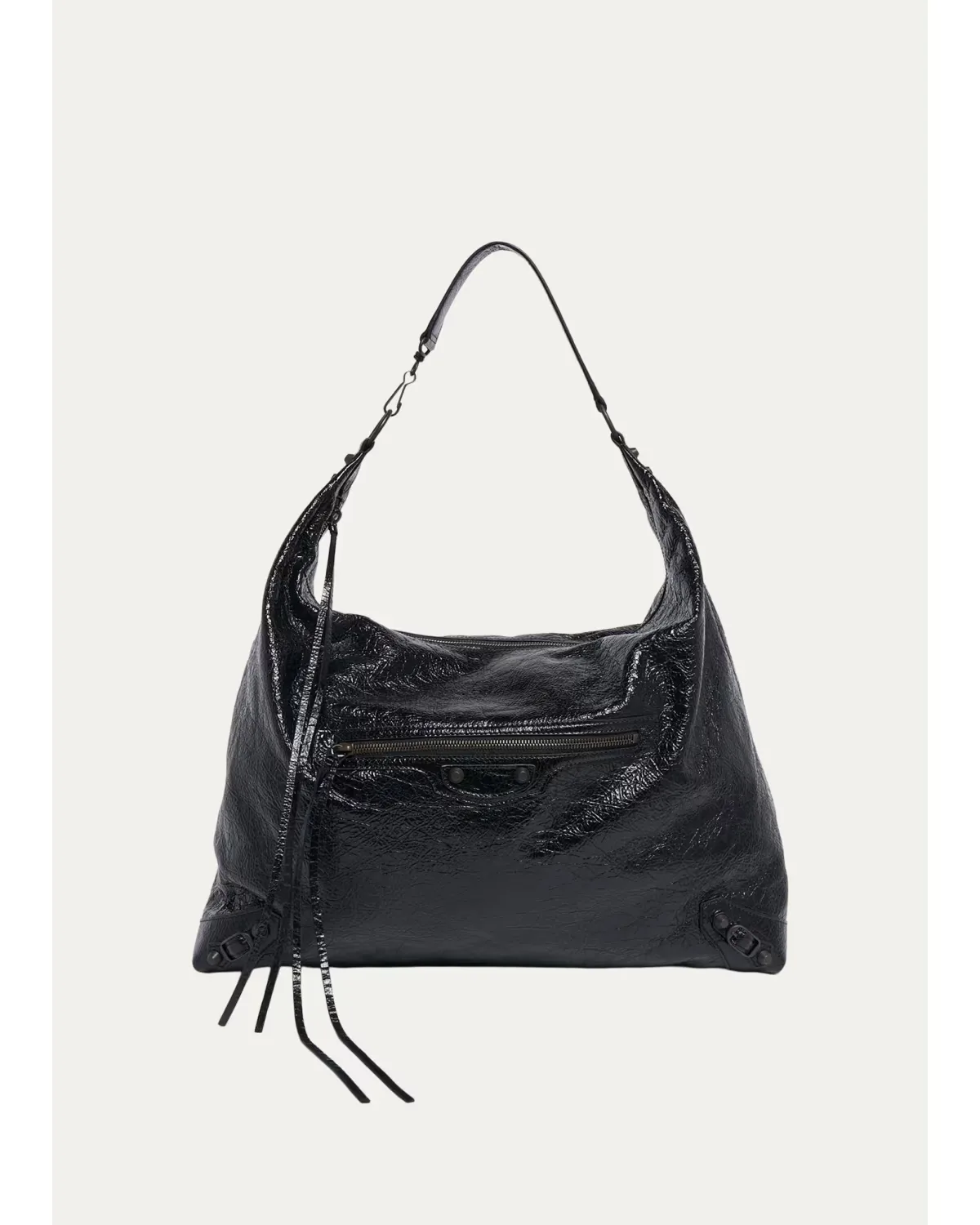 Le City Large Arena Leather Hobo Bag by Balenciaga