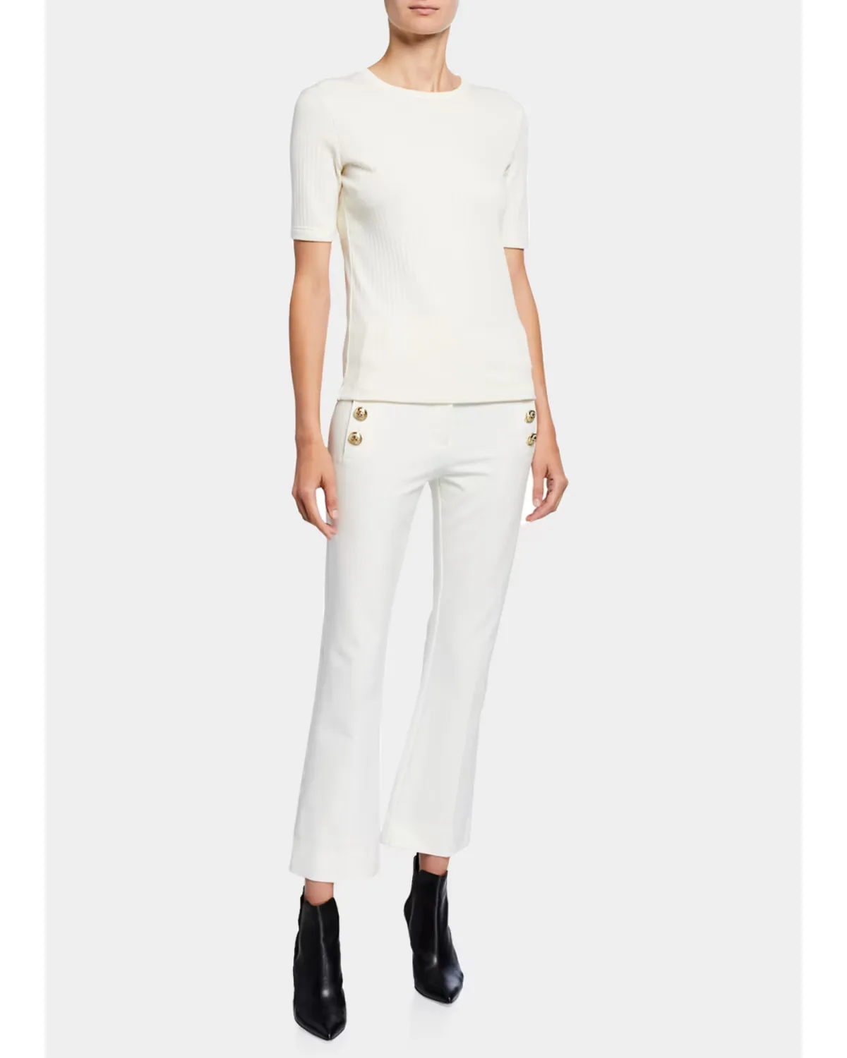 Robertson Cropped Flare by Derek Lam