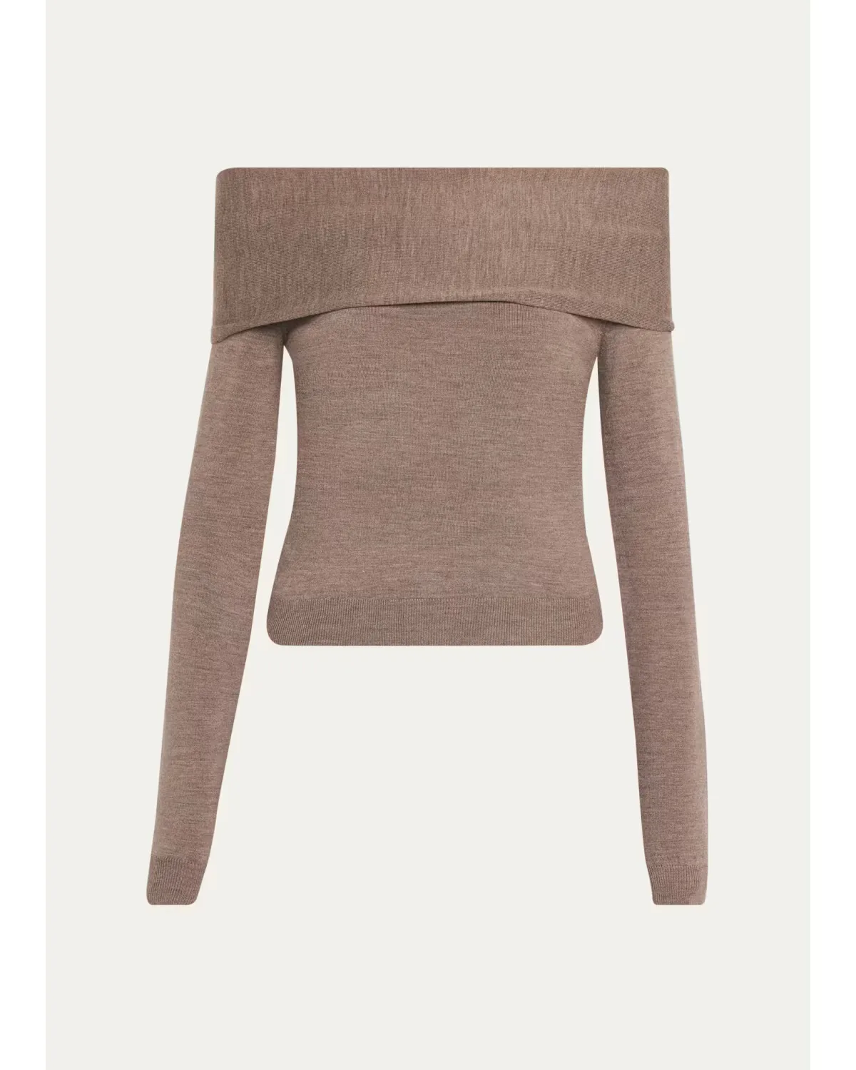 Delphia Off-Shoulder Wool Top by SIMKHAI