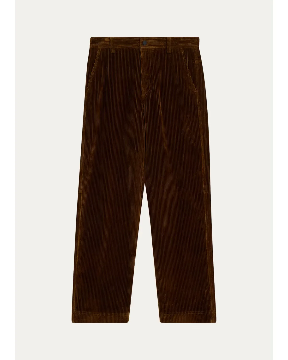 Corduroy Straight-Leg Trousers by Moncler