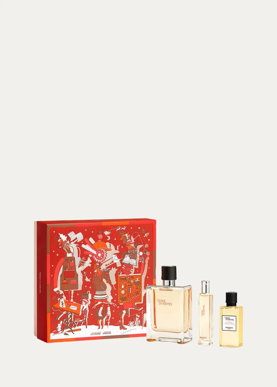 Terre D'hermes Eau De Toilette Gift Set by HERMS