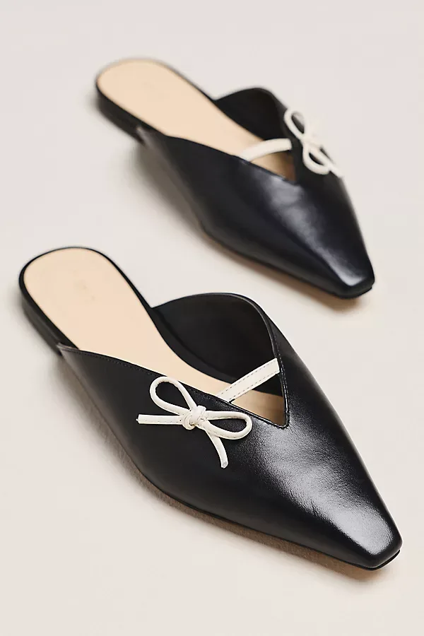 Pointed Toe Mules by Maeve