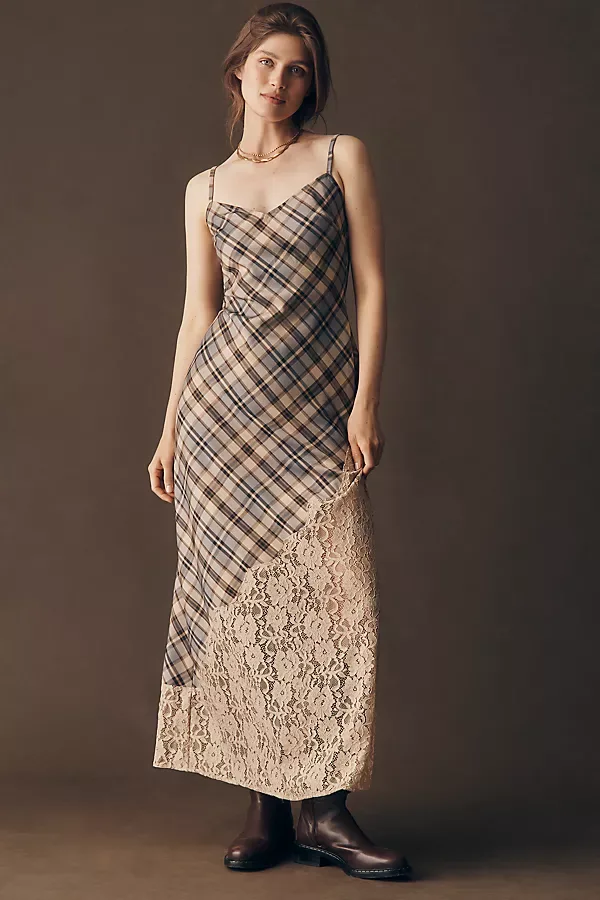 Bias Lace Maxi Dress by Avec Les Filles