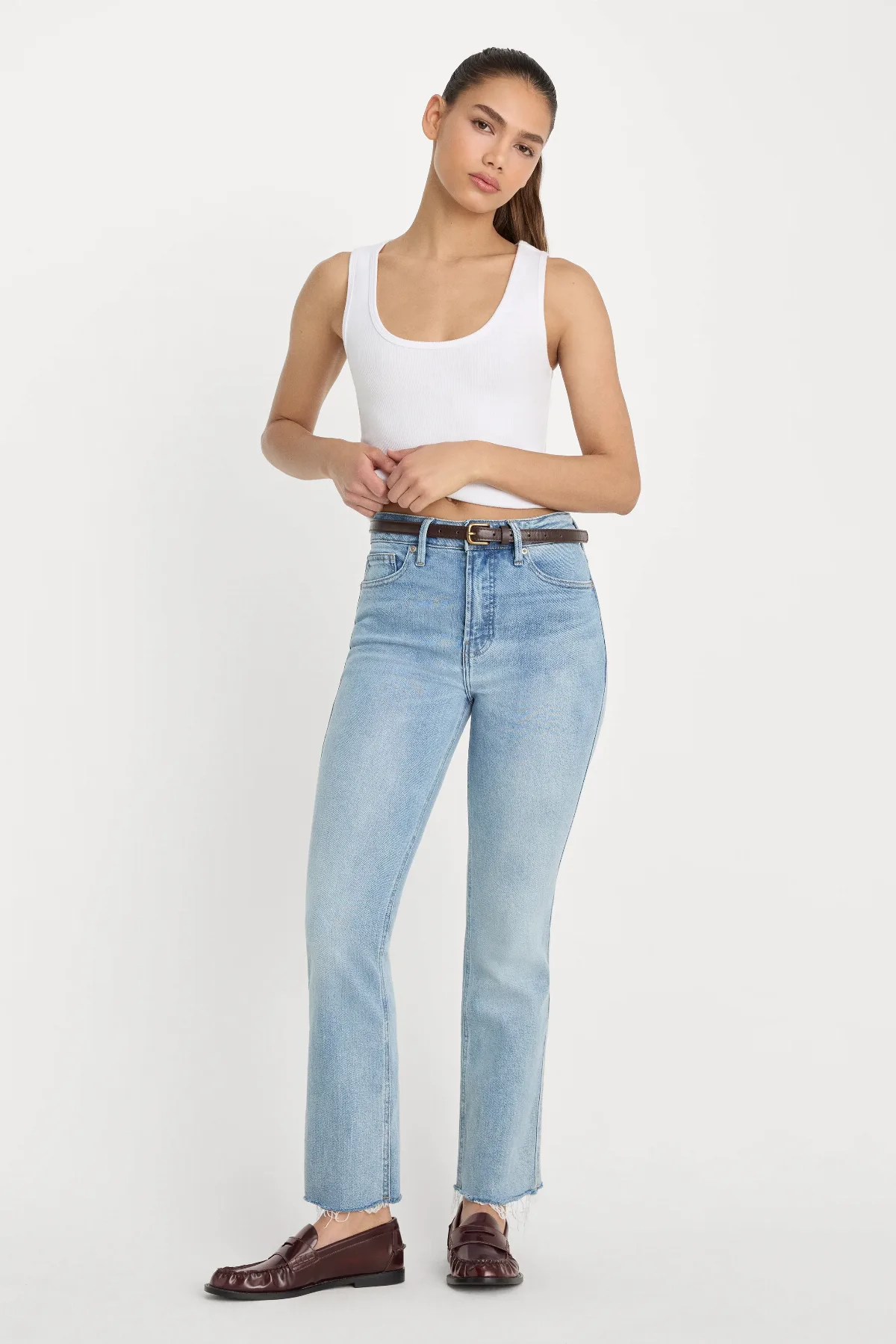 Good Kick Flare Jeans by Khloé Kardashian by GOOD AMERICAN