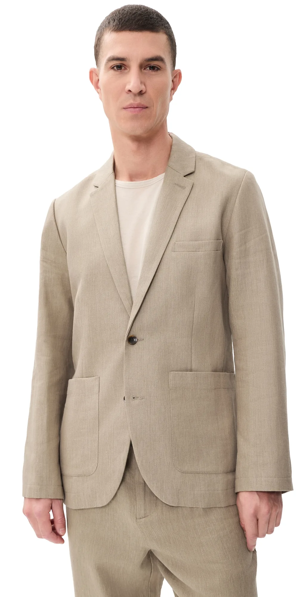 Bond Linen Blazer by Rails