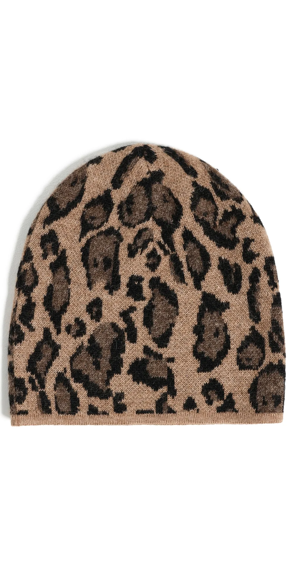 Leopard Knit Beanie by Clare V.