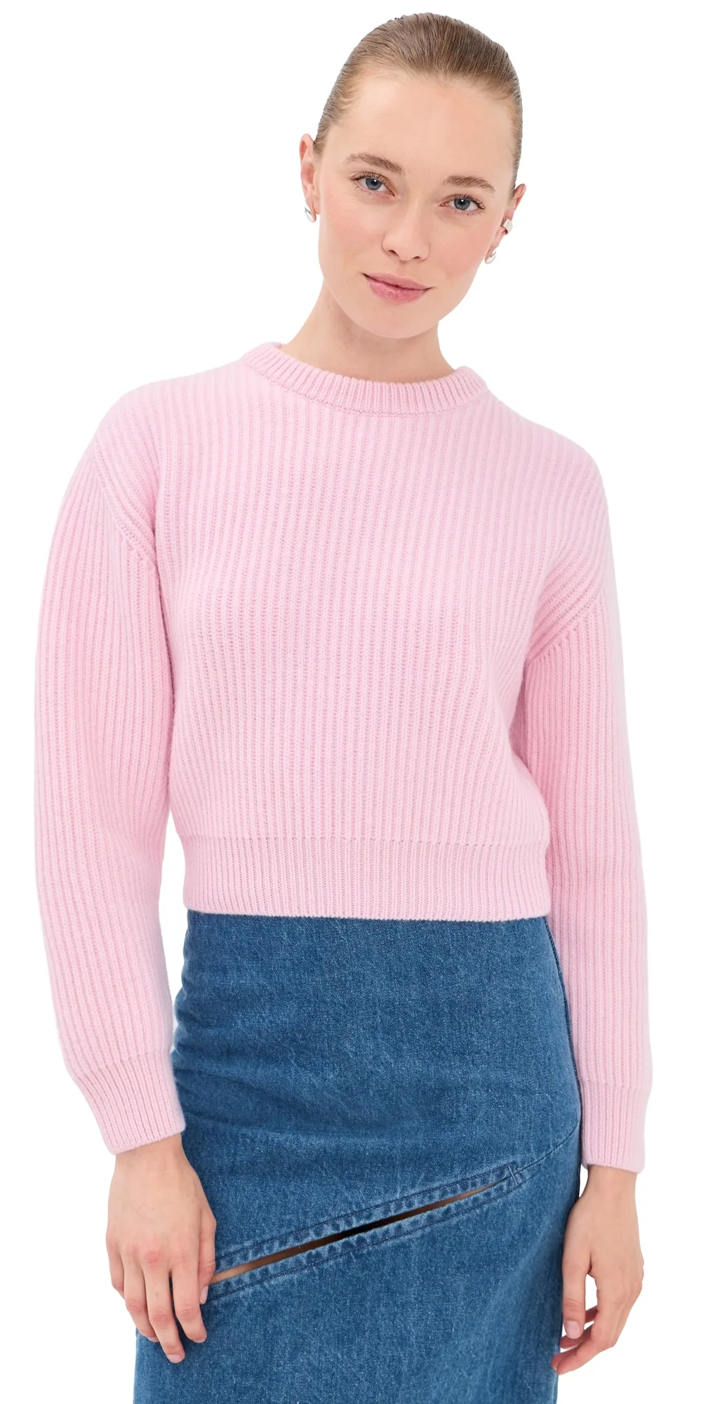 Wool Crew Neck Sweater by Jil Sander