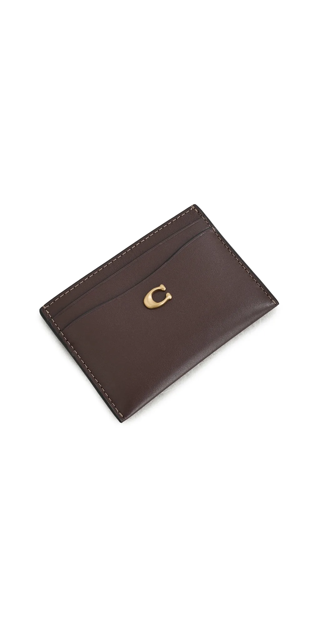 Refined Calf Leather Essential Card Case by Coach