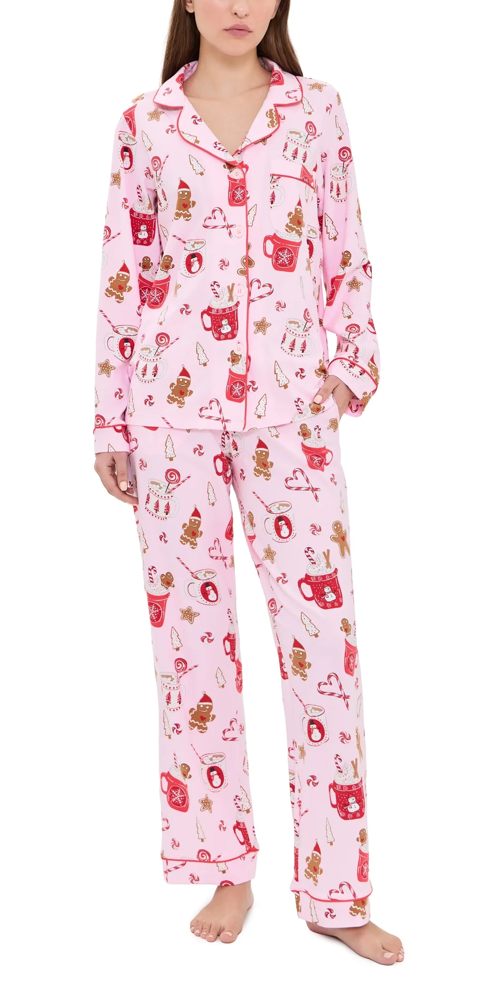 Long Sleeve Classic Pajama Set by BedHead PJs