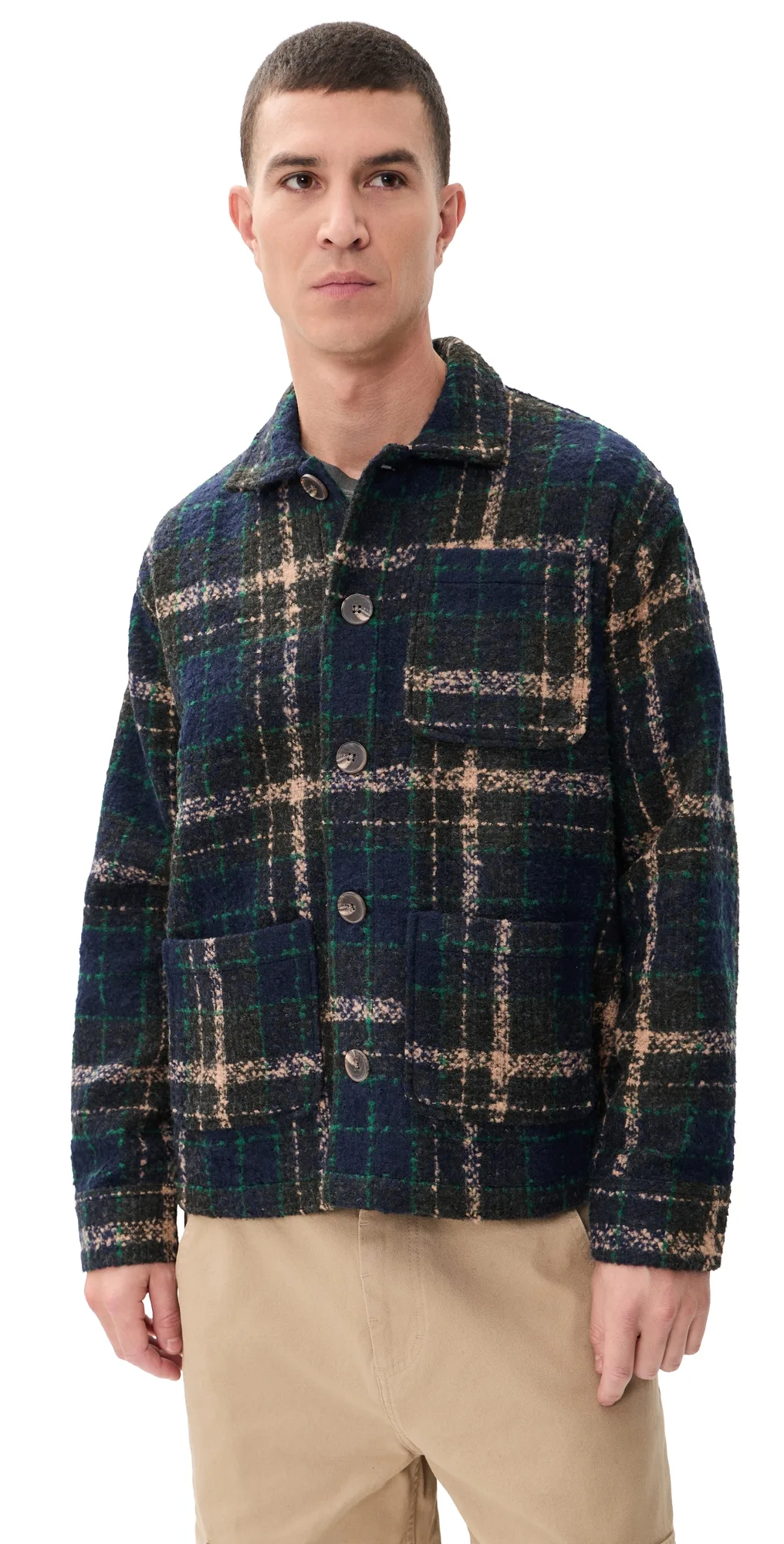 Chore Tweed Coat by Museum of Peace and Quiet