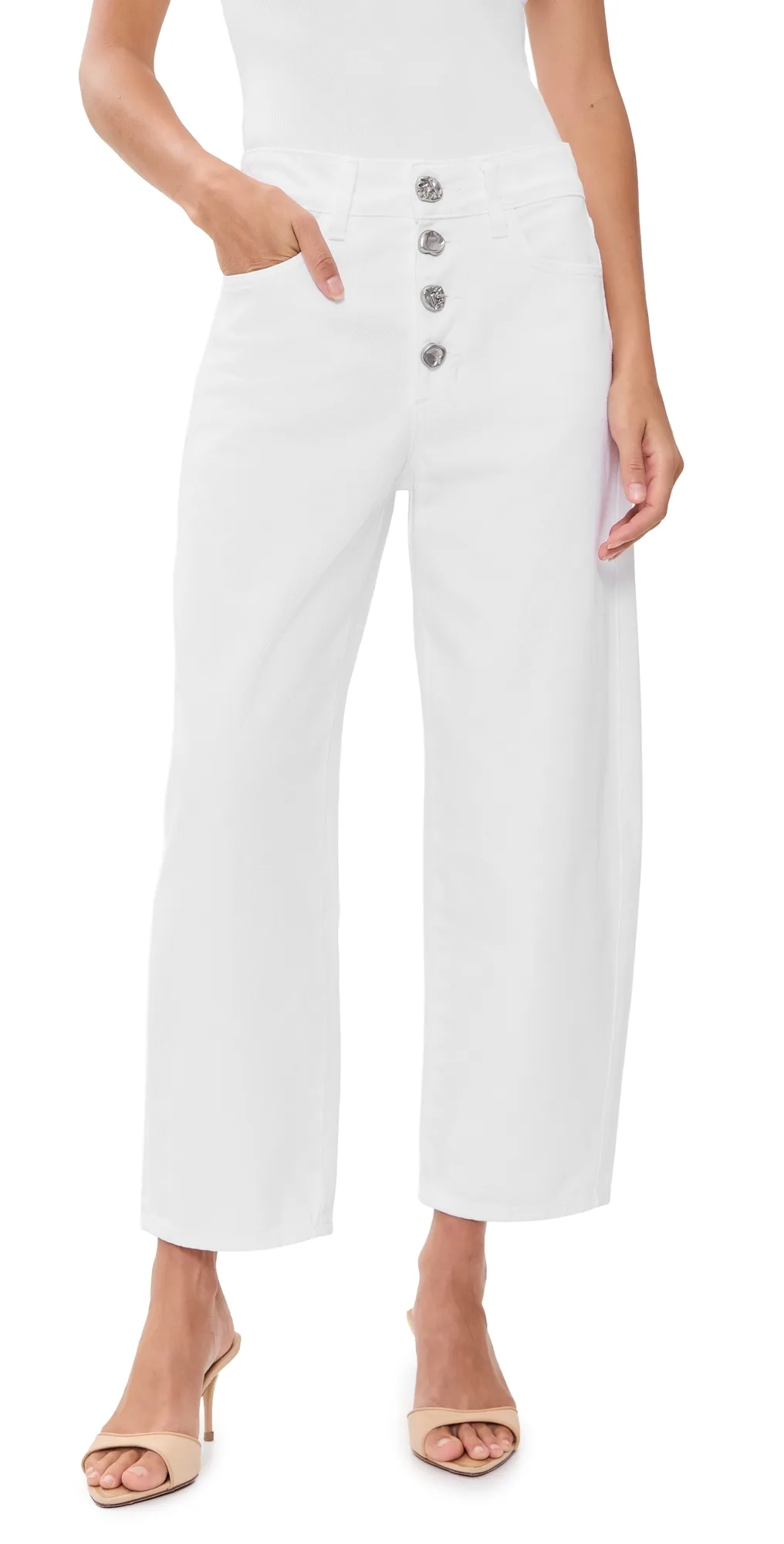 Liora High Rise Stovepipe Jeans by L'AGENCE