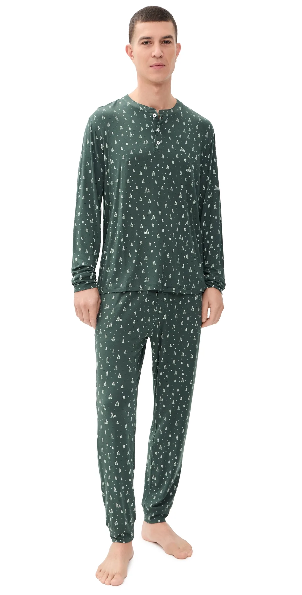 Henry Printed Long Pajama Set by Eberjey