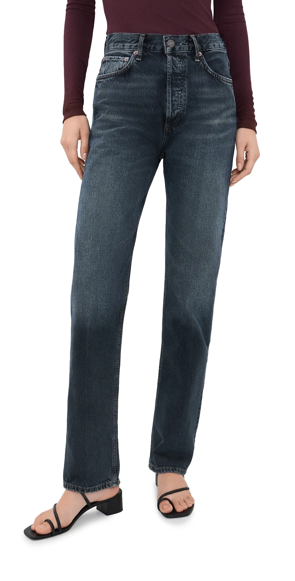 90s Pinch Waist Long Jeans by AGOLDE
