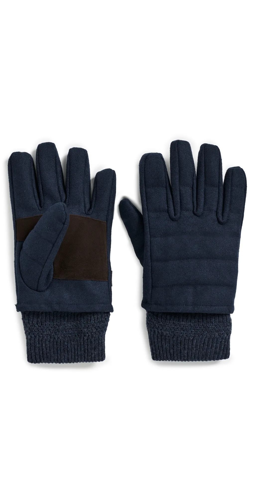 Wool Channel Quilted Gloves by Polo Ralph Lauren