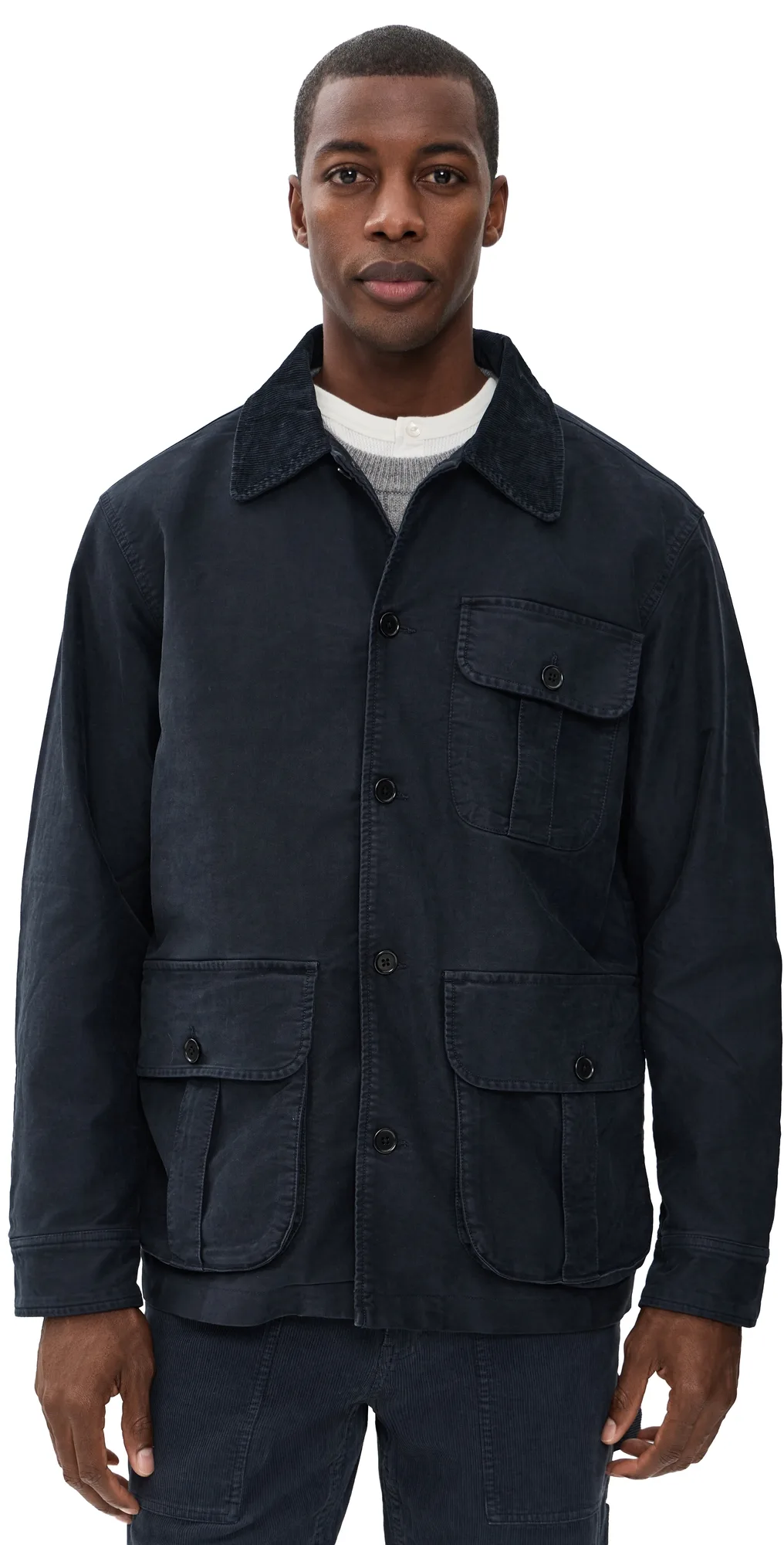 Hunting Jacket in Moleskin by Alex Mill