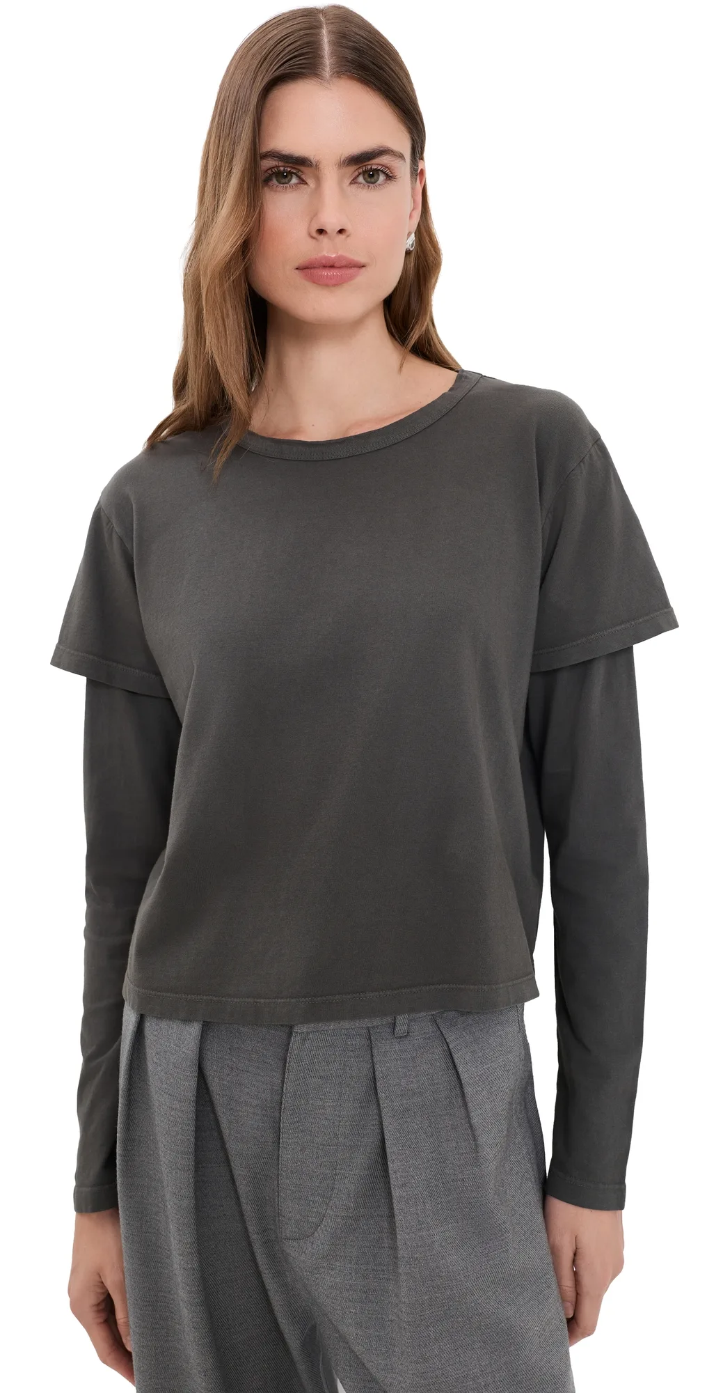 Margo Layered Long Sleeve Tee by Leset