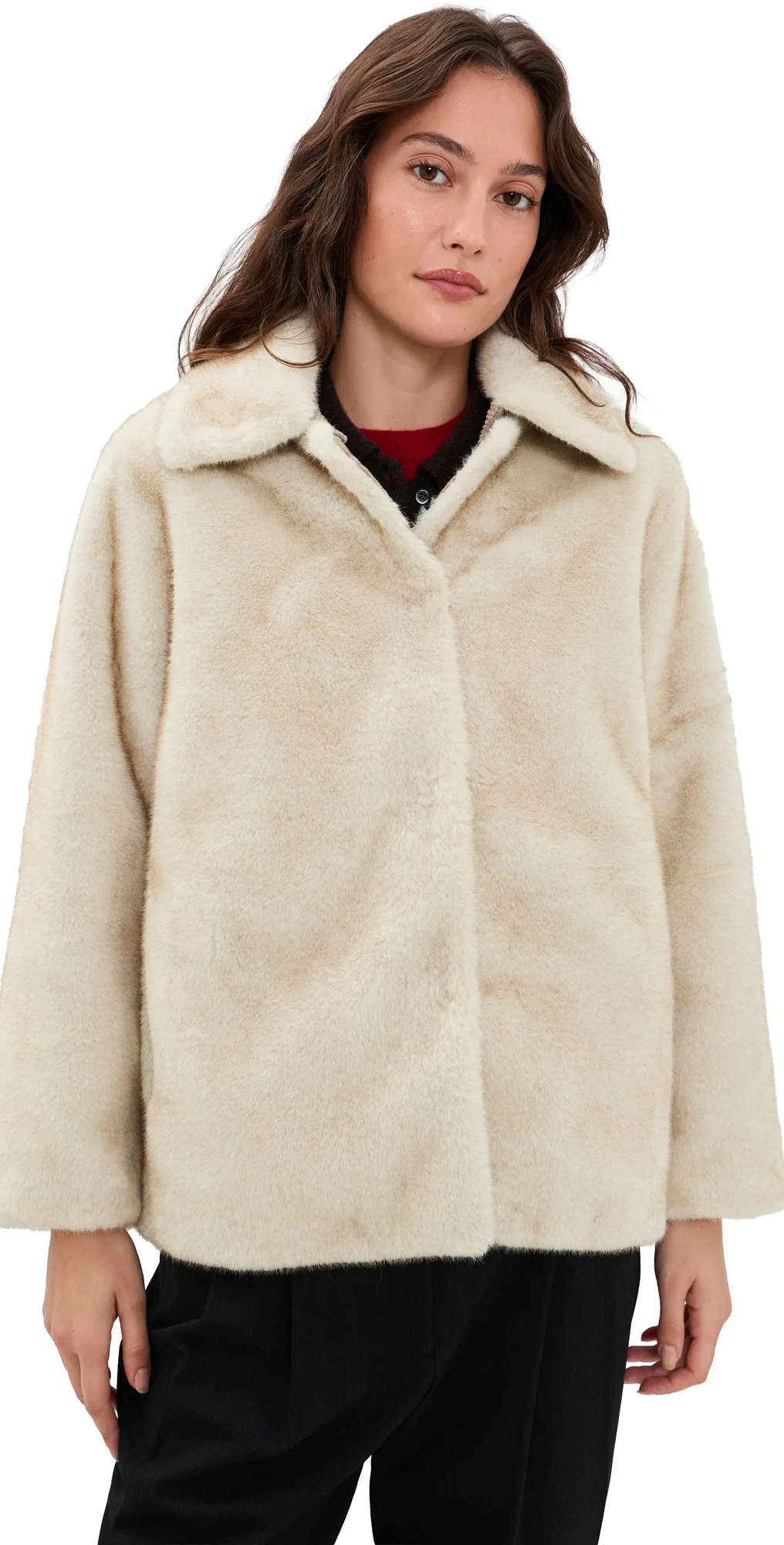 Duane St Faux Fur Jacket by Alex Mill