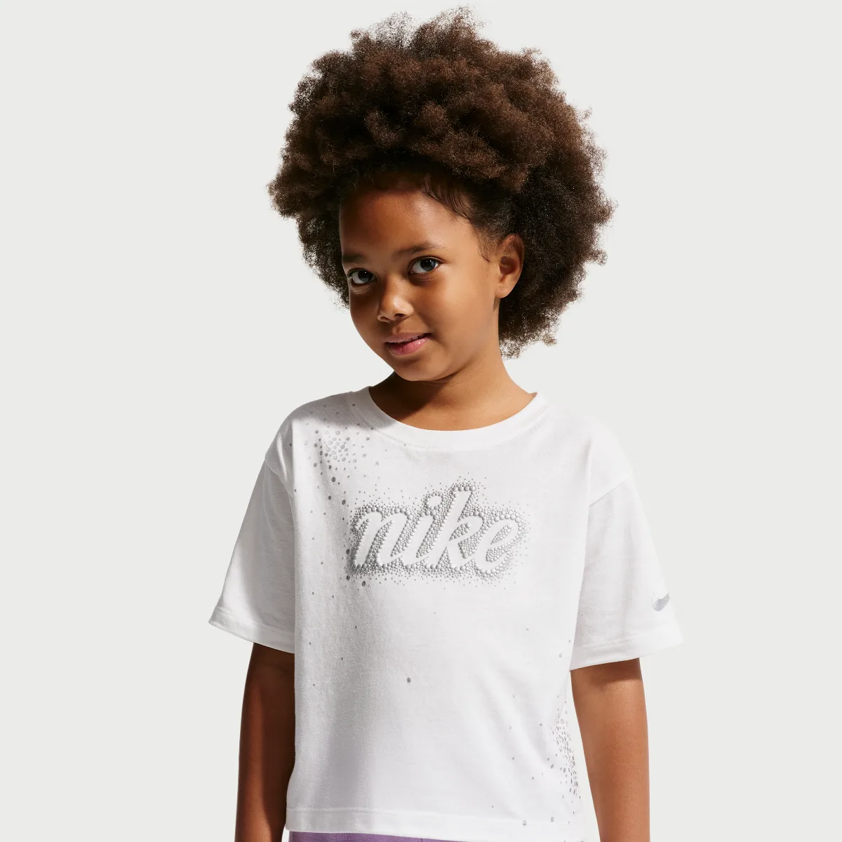 Swoosh Sparkle Boxy T-Shirt by Nike