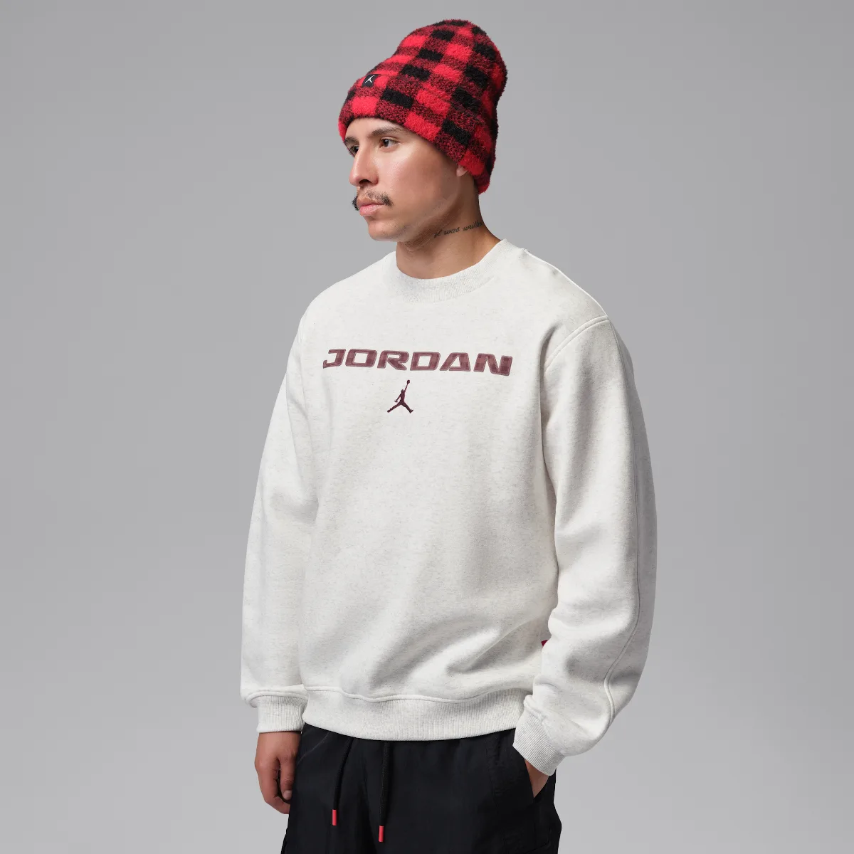 Brooklyn Fleece Crew-Neck Sweatshirt by Jordan