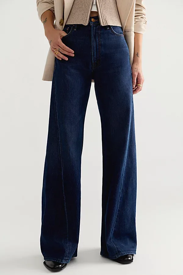 The Lemon Twist Sneak Jeans by MOTHER