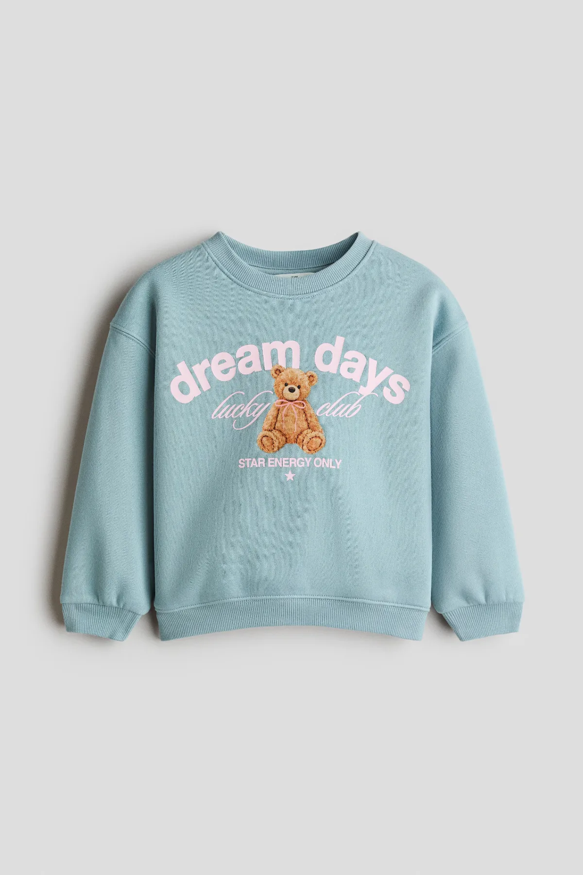 Brushed-Inside Sweatshirt with Printed Motif by H&M