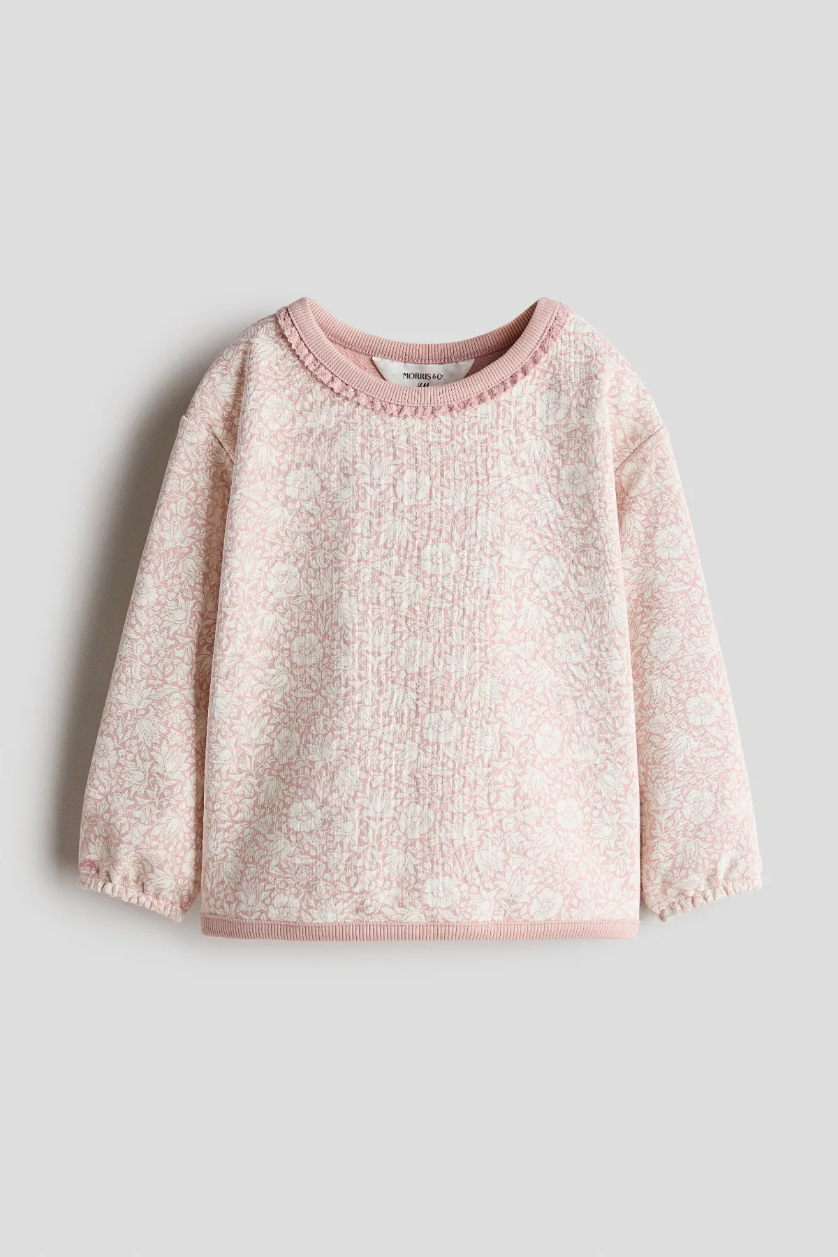 Patterned Cotton Sweatshirt by H&M