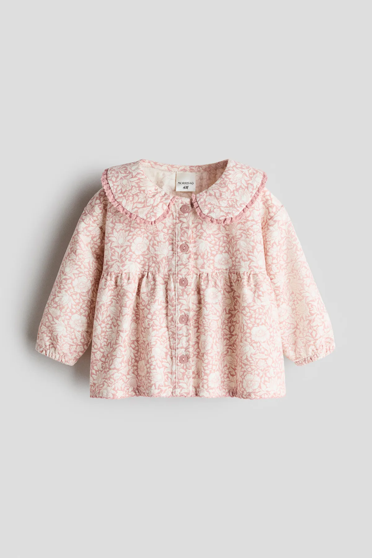 Patterned Corduroy Blouse by H&M
