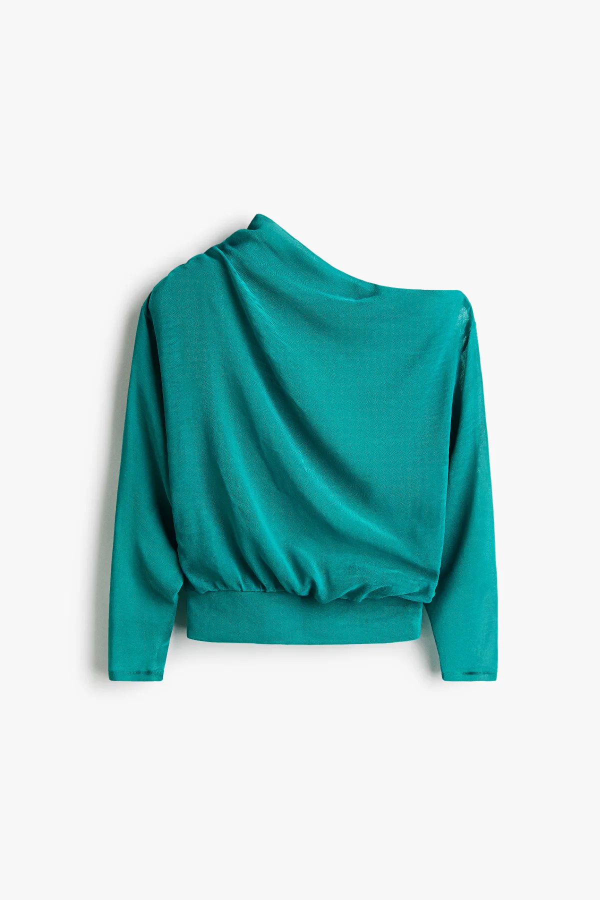 Loose-Fit One-Shoulder Top by H&M