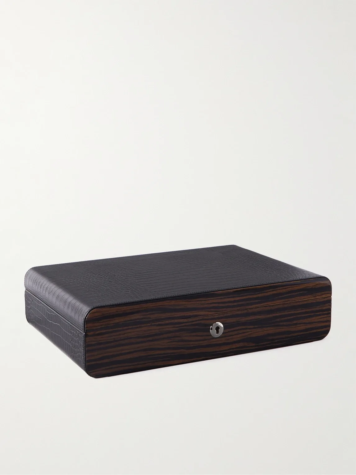 Mayfair Wood 10-Piece Watch Box by Rapport London
