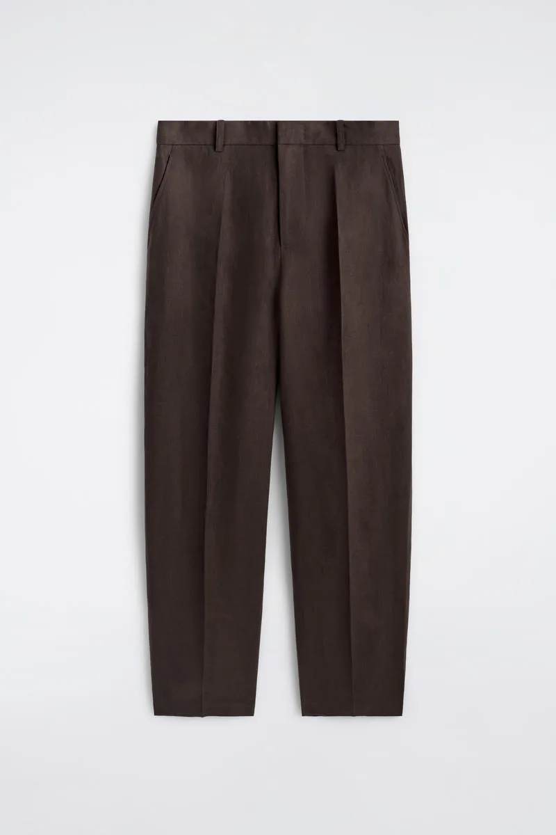 Relaxed Linen Tapered Pants by COS