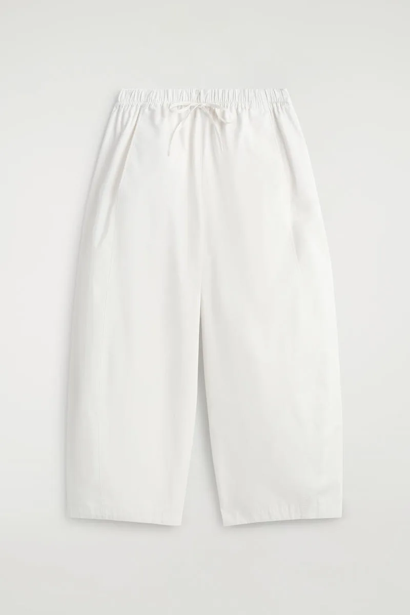 Elasticated Barrel-Leg Pants by COS