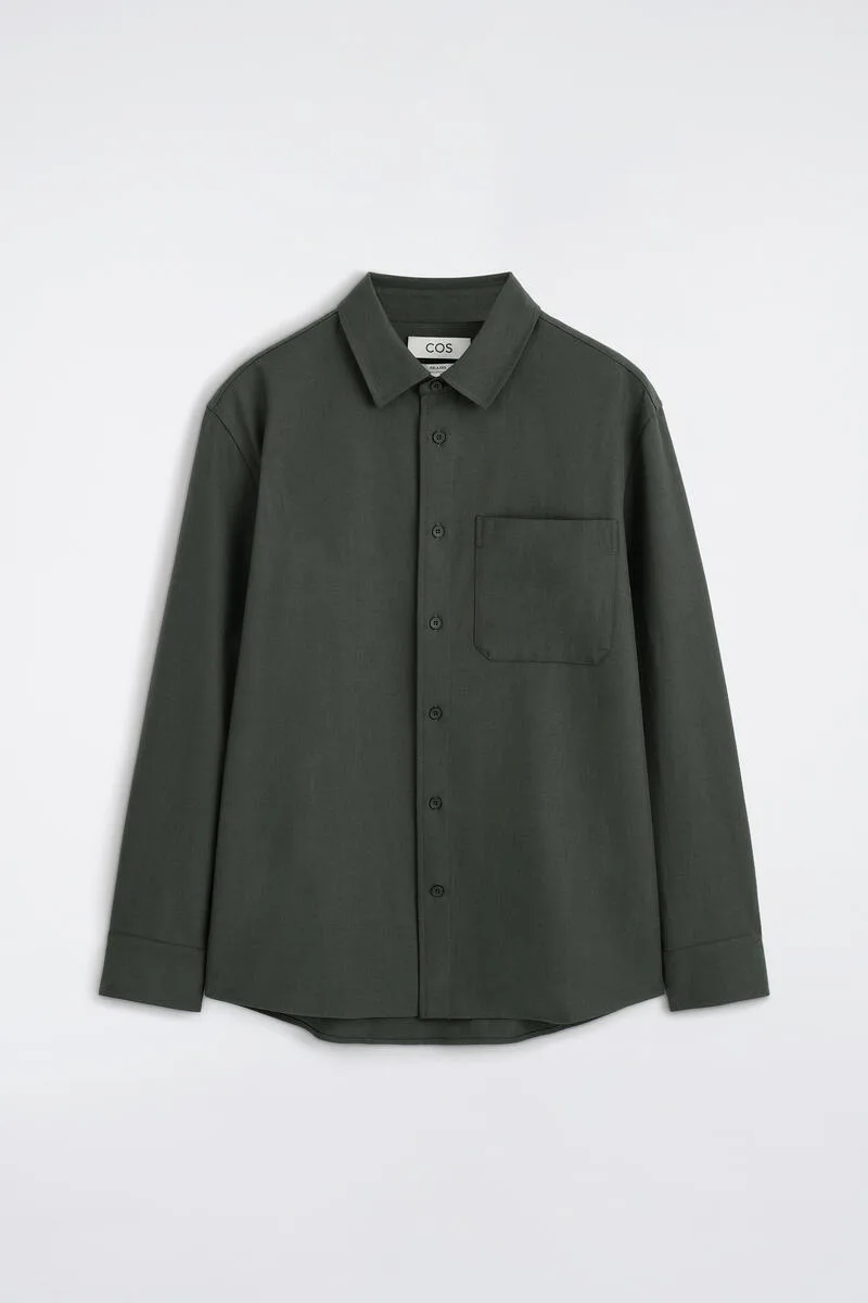 Relaxed Twill Shirt by COS